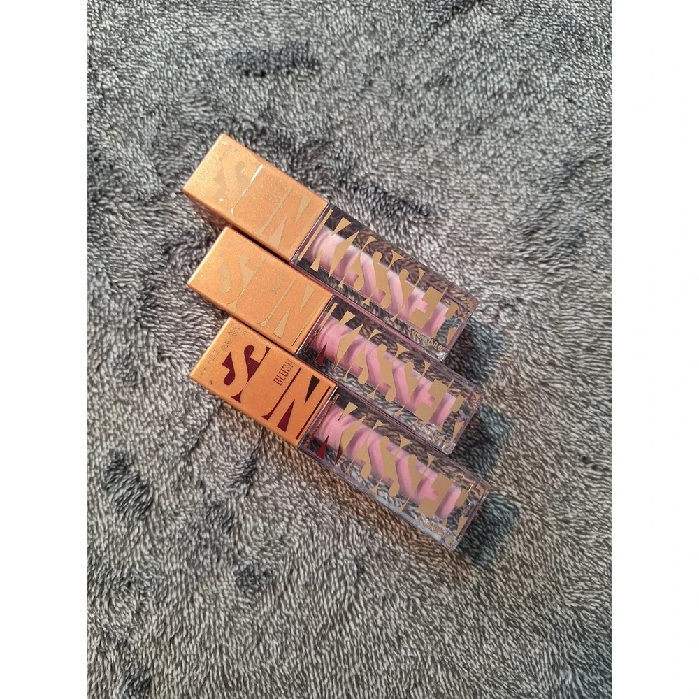 3 Pk Maybelline Sunkisser Liquid Blush & Bronzer Sealed # 05 Blazing Blush